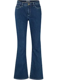 Jeans bootcut in cotone biologico, vita media, bonprix Jeans bootcut in cotone biologico, vita media, bonprix