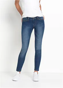 Jeans skinny cropped, vita media, bonprix Jeans skinny cropped, vita media, bonprix