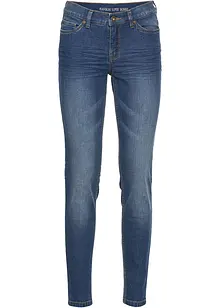 Jeans skinny cropped, vita media, bonprix Jeans skinny cropped, vita media, bonprix