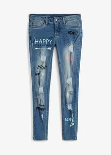 Jeans skinny, vita media, bonprix Jeans skinny, vita media, bonprix