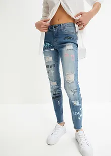 Jeans skinny, vita media, bonprix Jeans skinny, vita media, bonprix