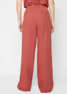 Pantaloni a palazzo lunghi  in misto lino, bonprix Pantaloni a palazzo lunghi  in misto lino, bonprix