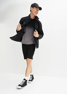 T-shirt e bermuda in felpa di puro cotone  (set 2 pezzi), bonprix T-shirt e bermuda in felpa di puro cotone  (set 2 pezzi), bonprix