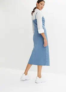 Abito di jeans con spacco, bonprix Abito di jeans con spacco, bonprix