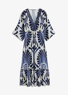 Abito lungo in viscosa fluente, bonprix Abito lungo in viscosa fluente, bonprix