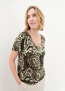 Maglia con fondo elasticizzato, bonprix Maglia con fondo elasticizzato, bonprix