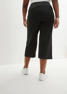 Pantaloni culotte da casa con bordo elastico in vita, bonprix Pantaloni culotte da casa con bordo elastico in vita, bonprix