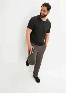 Pantaloni da jogging con interno garzato e morbido e orlo dritto, bonprix Pantaloni da jogging con interno garzato e morbido e orlo dritto, bonprix