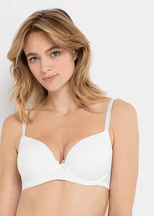 Reggiseno push-up con ferretto e cotone biologico (pacco da 2), bonprix Reggiseno push-up con ferretto e cotone biologico (pacco da 2), bonprix