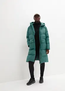 Piumino lungo con dettagli riflettenti, bonprix Piumino lungo con dettagli riflettenti, bonprix