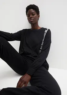 Maglia ampia a maniche lunghe per lo sport, bonprix Maglia ampia a maniche lunghe per lo sport, bonprix