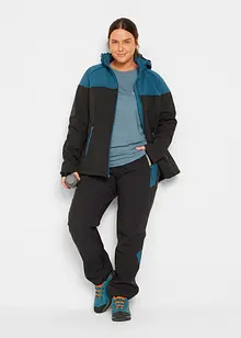 Pantaloni in softshell idrorepellenti, taglio diritto, bonprix Pantaloni in softshell idrorepellenti, taglio diritto, bonprix