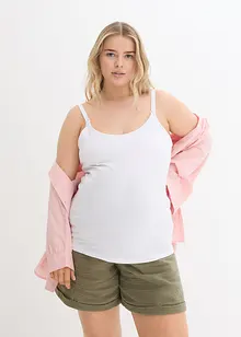 Top prémaman / da allattamento in cotone biologico (pacco da 2), bonprix Top prémaman / da allattamento in cotone biologico (pacco da 2), bonprix