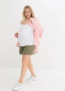 Top prémaman / da allattamento in cotone biologico (pacco da 2), bonprix Top prémaman / da allattamento in cotone biologico (pacco da 2), bonprix