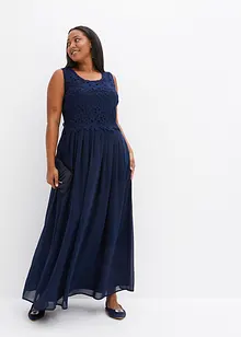 Abito lungo con pizzo, bonprix Abito lungo con pizzo, bonprix