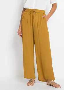 Pantaloni larghi in viscosa fluente, bonprix Pantaloni larghi in viscosa fluente, bonprix