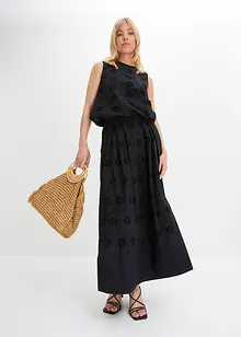 Gonna lunga in cotone biologico, bonprix Gonna lunga in cotone biologico, bonprix