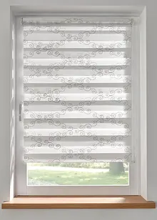 Tenda a rullo doppia ricamata con fantasia grafica, bonprix Tenda a rullo doppia ricamata con fantasia grafica, bonprix