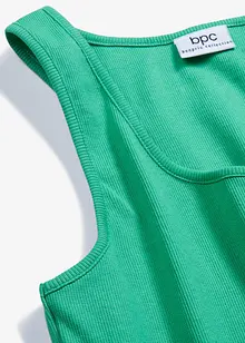 Top a costine in cotone biologico, bonprix Top a costine in cotone biologico, bonprix