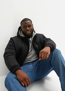 Giacca trapuntata invernale stile bomber con cappuccio, bonprix Giacca trapuntata invernale stile bomber con cappuccio, bonprix