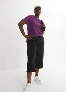 Pantaloni da jogging al polpaccio in cotone biologico, bonprix Pantaloni da jogging al polpaccio in cotone biologico, bonprix
