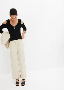 Maglia con cut-out in viscosa, bonprix Maglia con cut-out in viscosa, bonprix