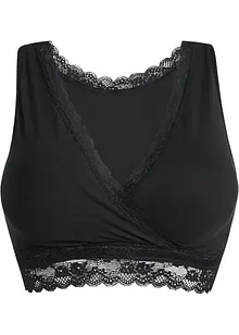 Reggiseno bustier allattamento in cotone biologico, bonprix Reggiseno bustier allattamento in cotone biologico, bonprix