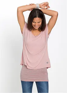 Maglia lunga in morbido misto viscosa, bonprix Maglia lunga in morbido misto viscosa, bonprix