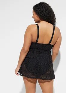 Abito da bagno con pizzo, bonprix Abito da bagno con pizzo, bonprix