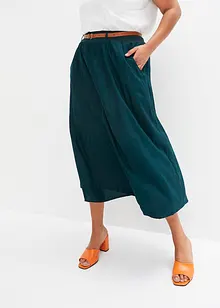 Gonna lunga con cintura (set 2 pezzi), bonprix Gonna lunga con cintura (set 2 pezzi), bonprix