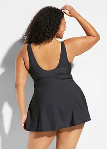 Abito da bagno con scollatura a V e effetto modellante medio, bonprix Abito da bagno con scollatura a V e effetto modellante medio, bonprix