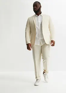 Completo giacca e pantaloni in misto lino, regular fit, bonprix Completo giacca e pantaloni in misto lino, regular fit, bonprix