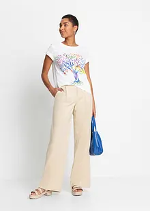 T-shirt stampata in cotone biologico, bonprix T-shirt stampata in cotone biologico, bonprix