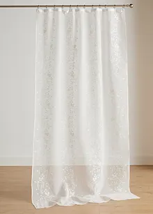 Tenda trasparente ricamata (pacco da 1), bonprix Tenda trasparente ricamata (pacco da 1), bonprix