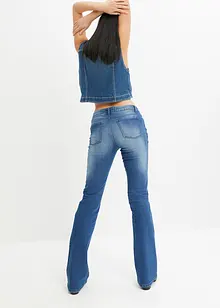 Jeans bootcut elasticizzati, vita media, bonprix Jeans bootcut elasticizzati, vita media, bonprix