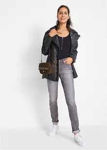 Mom jeans in stretch confortevole, vita media, bonprix Mom jeans in stretch confortevole, vita media, bonprix