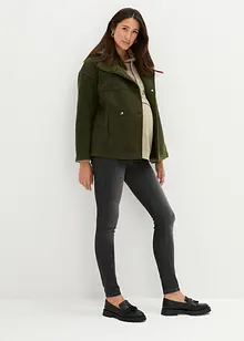 Jeggings prémaman con cotone, skinny (pacco da 2), bonprix Jeggings prémaman con cotone, skinny (pacco da 2), bonprix