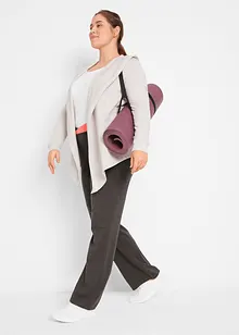 Pantaloni sportivi in cotone, bootcut (pacco da 2), bonprix Pantaloni sportivi in cotone, bootcut (pacco da 2), bonprix