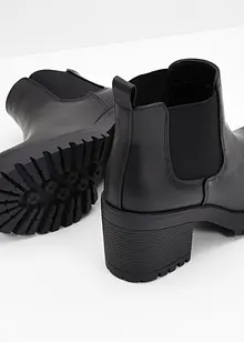 Stivaletti chelsea con tacco a blocco, bonprix Stivaletti chelsea con tacco a blocco, bonprix