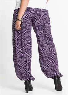 Pantaloni con elastico in vita in viscosa fluente, bonprix Pantaloni con elastico in vita in viscosa fluente, bonprix