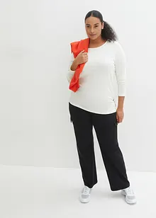 Pantaloni da jogging in misto cotone elasticizzato, bonprix Pantaloni da jogging in misto cotone elasticizzato, bonprix