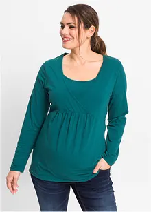 Maglia prémaman/da l'allattamento 2 in 1, bonprix Maglia prémaman/da l'allattamento 2 in 1, bonprix