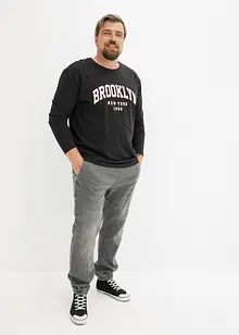 Maglia a maniche lunghe in cotone biologico, loose fit, bonprix Maglia a maniche lunghe in cotone biologico, loose fit, bonprix