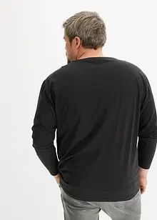 Maglia a maniche lunghe in cotone biologico, loose fit, bonprix Maglia a maniche lunghe in cotone biologico, loose fit, bonprix