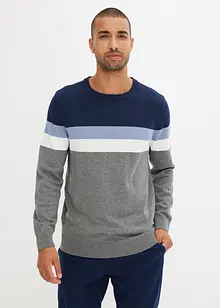 Maglione in filato fine con puro cotone, bonprix Maglione in filato fine con puro cotone, bonprix