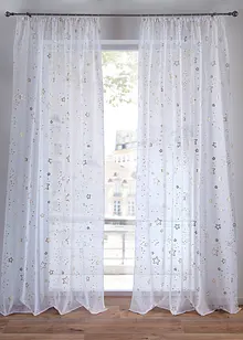 Tenda trasparente con stelle lucide (pacco da 1), bonprix Tenda trasparente con stelle lucide (pacco da 1), bonprix