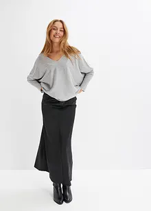 Maglione in filato fine con strass, bonprix Maglione in filato fine con strass, bonprix