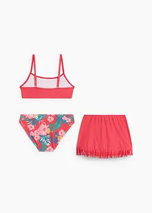 Bikini e gonna (set 3 pezzi), bonprix Bikini e gonna (set 3 pezzi), bonprix