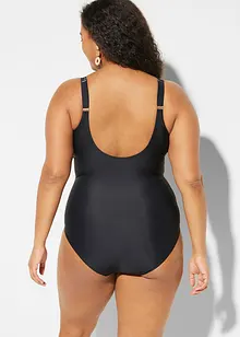 Costume intero con scollatura a V e effetto modellante leggero, bonprix Costume intero con scollatura a V e effetto modellante leggero, bonprix