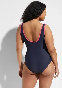 Costume intero con cerniera e effetto modellante leggero, bonprix Costume intero con cerniera e effetto modellante leggero, bonprix